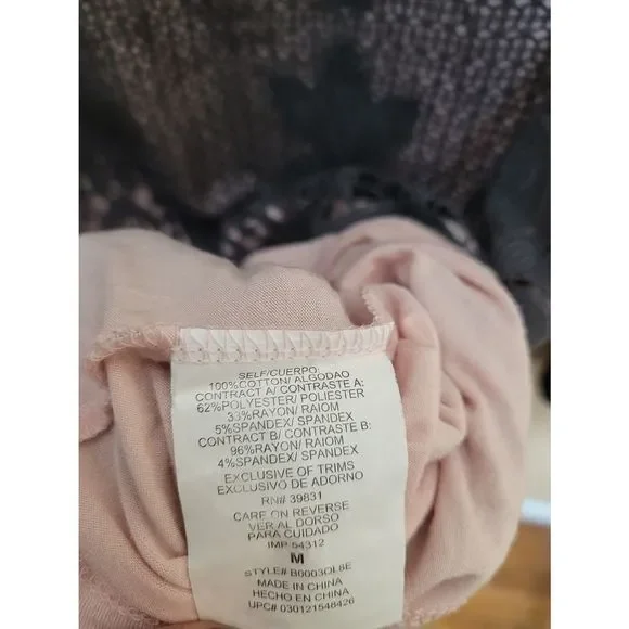 Democracy Layered Crochet Knit Top - Picture 6 of 6